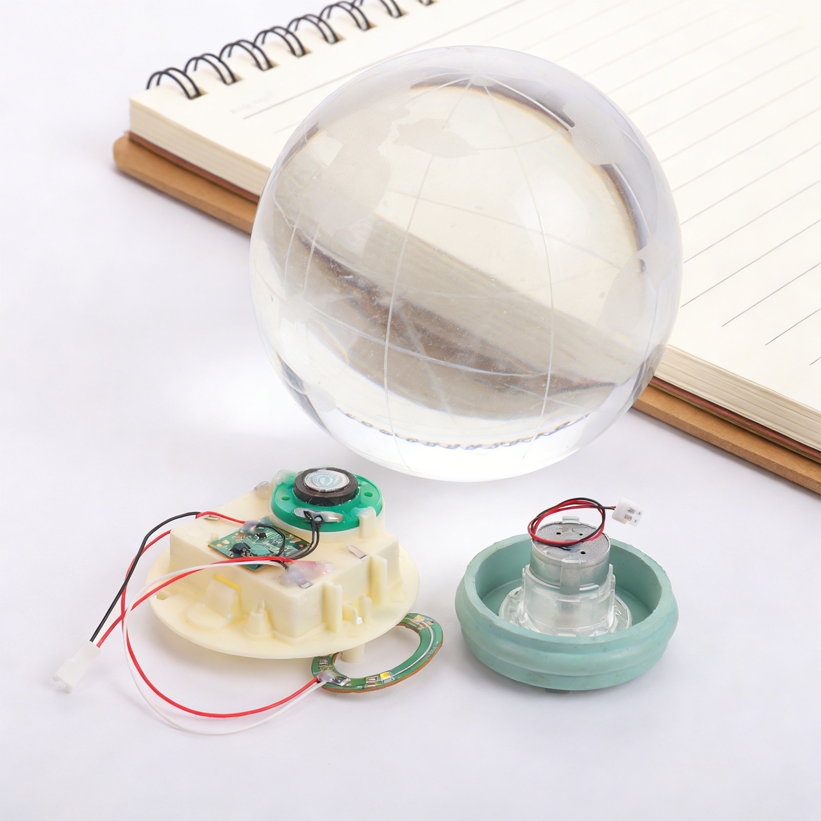 音楽と光付きスノードームキット DIY バッテリーボックスス - Snow Globe Musical のレビューと価格