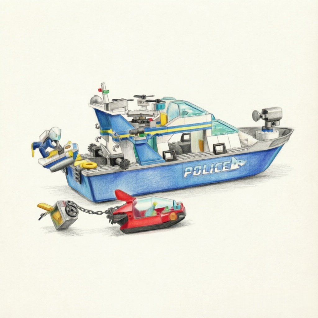 シティシリーズ ビルディングブロック 海上警備隊パトロールボ - Lego Set Creator のレビューと価格