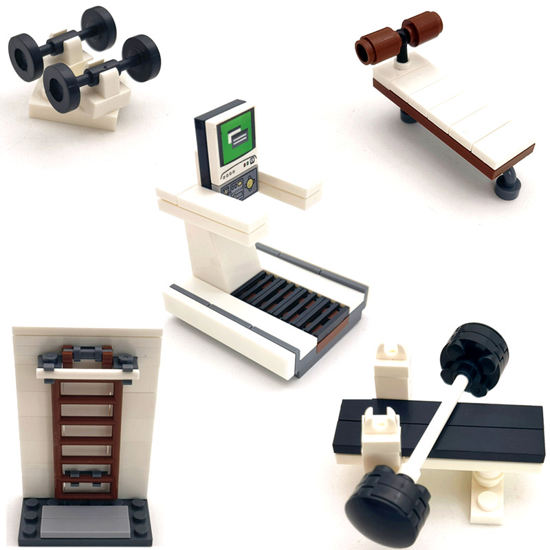 男の子と女の子のためのmoc家具ビルディングブロック,互換性 - Lego Set City のレビューと価格