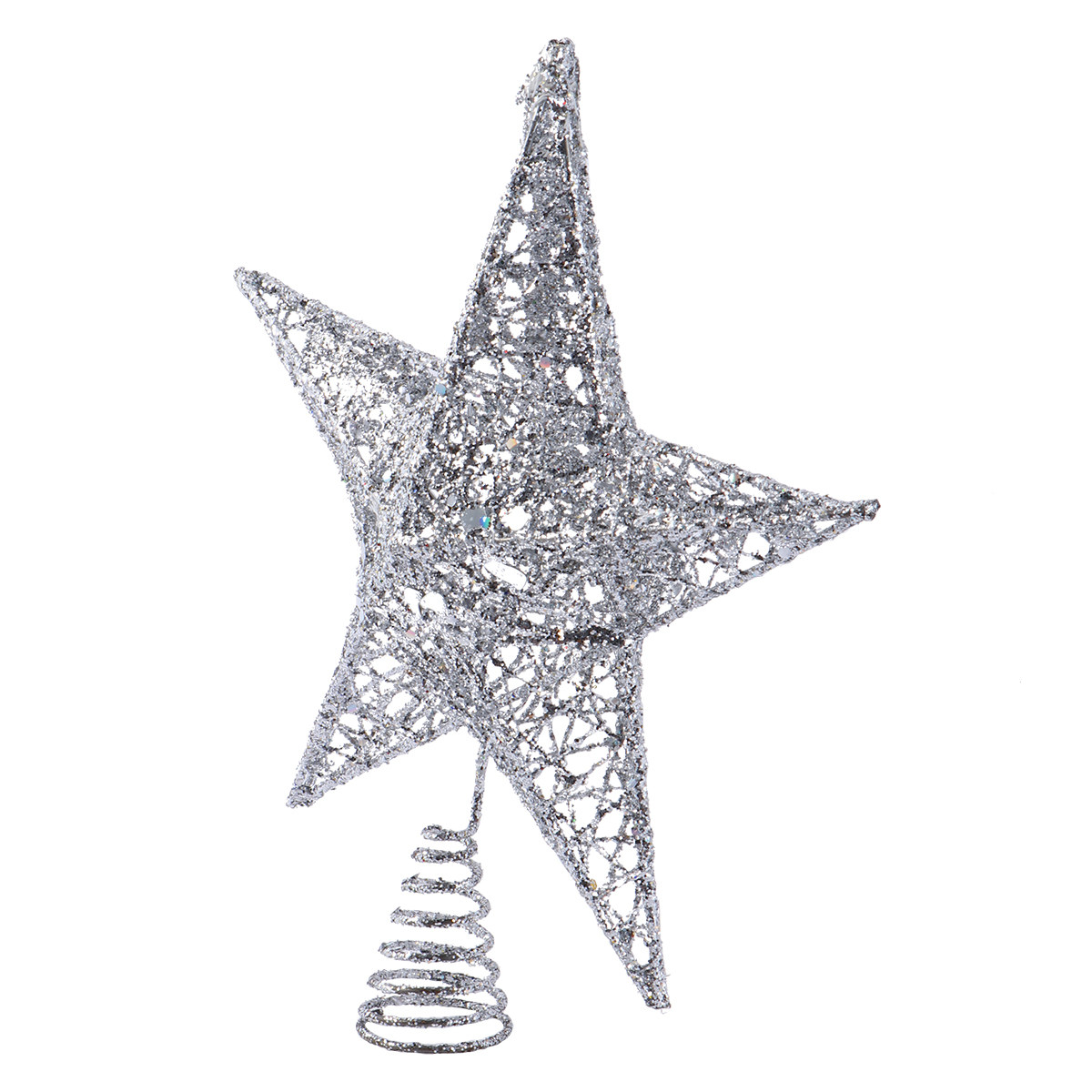 25cmのクリスマスツリーオーナメント、精巧な手作りの星型デ - Star Tree Topper のレビューと価格