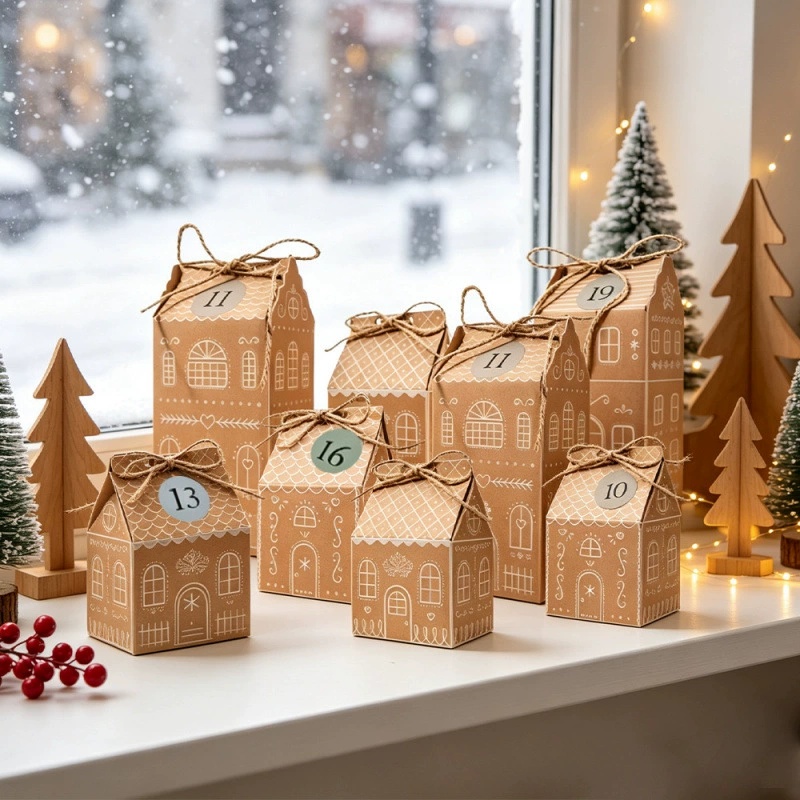 クリスマスギフトボックス アドベントカレンダー ジンジャーブ - Advent Calendar Gift のレビューと価格