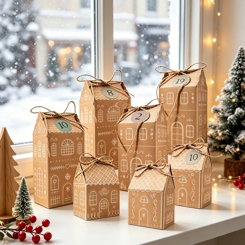 クリスマスギフトボックス アドベントカレンダー ジンジャーブ - Advent Calendar Gift のレビューと価格