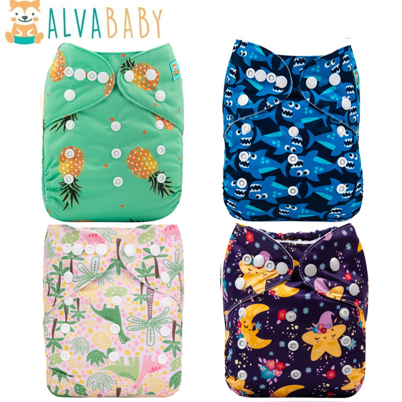 赤ちゃんのためのalvaby-布のポケットおむつ、マイクロフ - Pampers Diaper Premium Care のレビューと価格