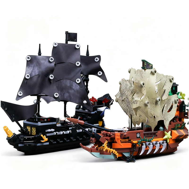 クリエイティブ MOC 海賊船船ビルディングブロック市レンガ - Lego Set Creator のレビューと価格